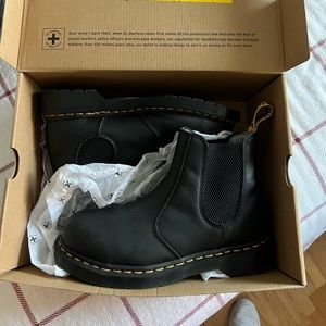 Steel toe Dr Martens